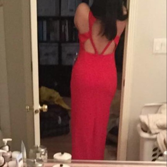 JS collections red column dress - worn once! - Picture 2 of 3